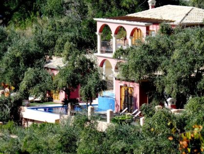 Harbour view Villa in Corfu