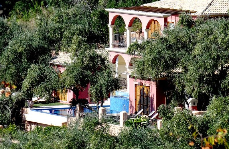 Harbour view Villa in Corfu